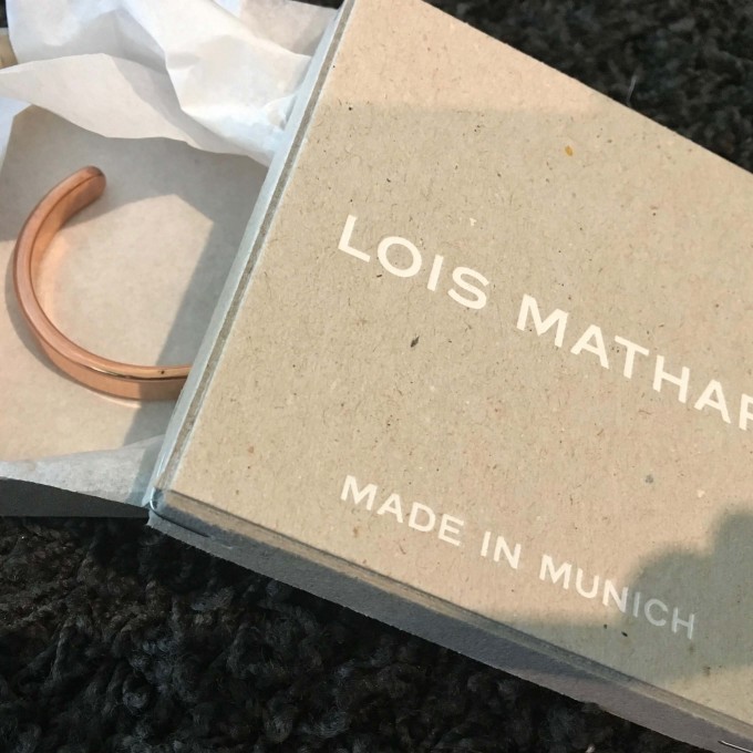 Lois Mathar – Armband massiv Kupfer, breit, 6 mm Lois Mathar – Armband massiv Kupfer, breit, 6 mm