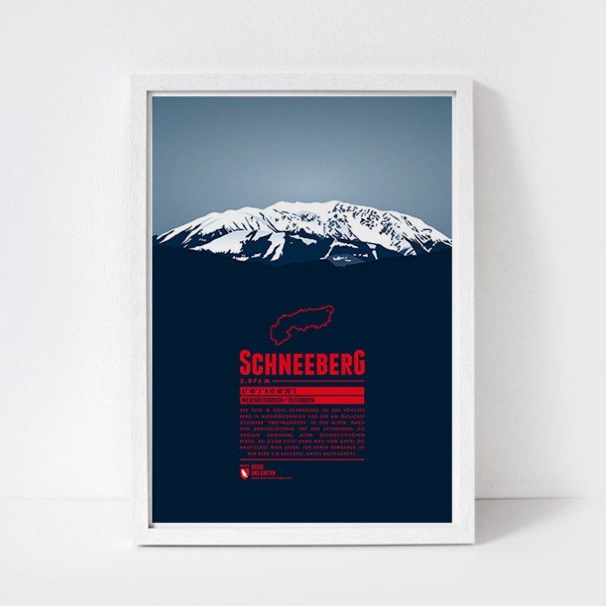 Marmota Maps – Schneeberg - Bergdruck Marmota Maps – Schneeberg - Bergdruck