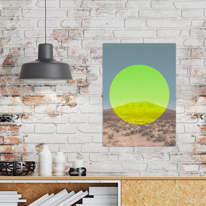 JOE MANIA / Modern Artprint Poster / Landscapes Circular 1 (Salar de Uyuni) DIN A4 - A0 JOE MANIA / Modern Artprint Poster / Landscapes Circular 1 (Salar de Uyuni) DIN A4 - A0