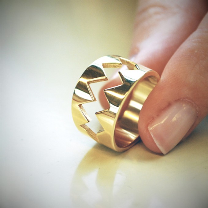 iloveblossom SHARP EDGES RING iloveblossom SHARP EDGES RING