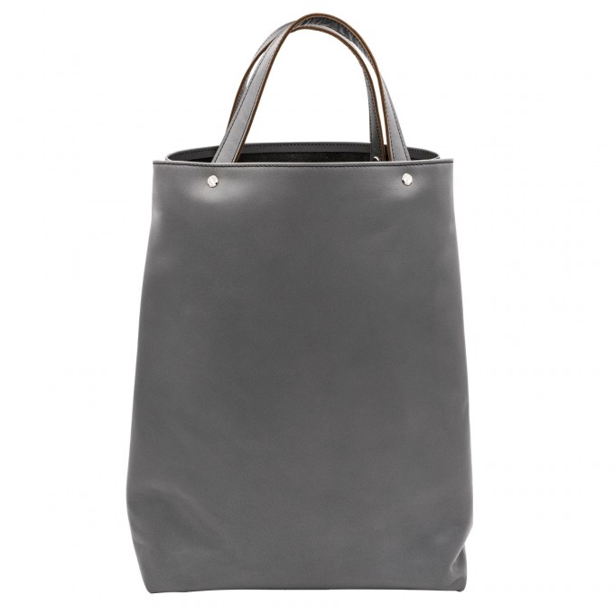 Shopper grau – aus premium pflanzlich gegerbtem Olivenleder® Shopper grau – aus premium pflanzlich gegerbtem Olivenleder®