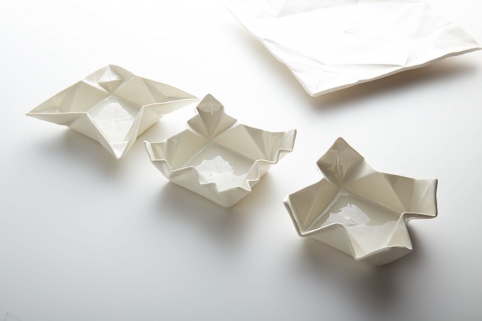 moij design Origami Snackschale natur moij design Origami Snackschale natur