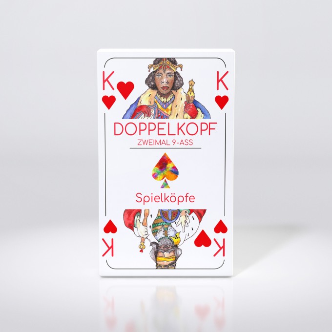 Spielköpfe Spielkarten - Doppelkopf - Das gendergerechte Kartendeck Spielköpfe Spielkarten - Doppelkopf - Das gendergerechte Kartendeck