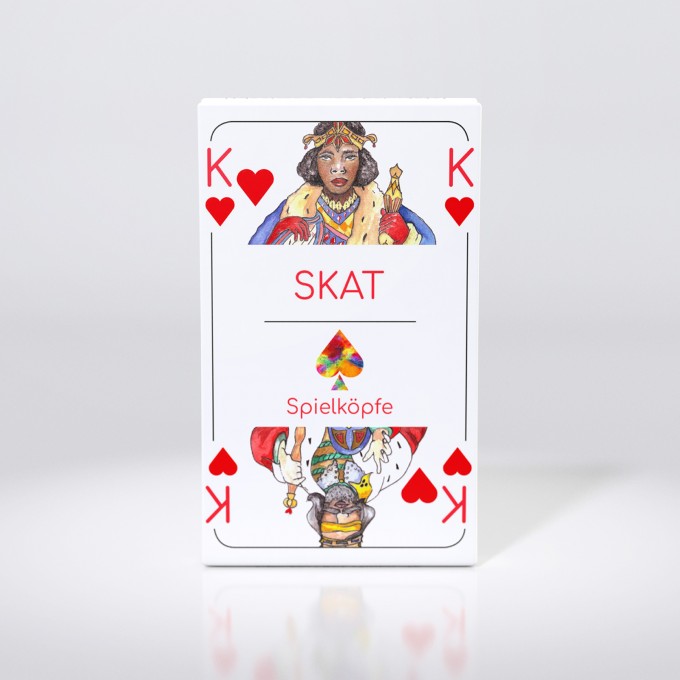 Spielköpfe Spielkarten - Skat - Das gendergerechte Kartendeck Spielköpfe Spielkarten - Skat - Das gendergerechte Kartendeck