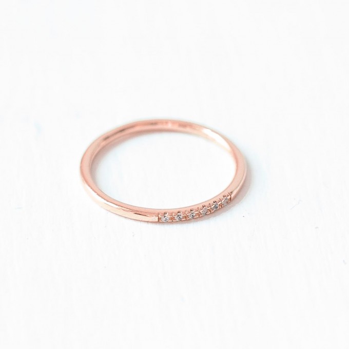 Oh Bracelet Berlin – Stapelring VI aus 925 Sterlingsilber rosévergoldet Oh Bracelet Berlin – Stapelring VI aus 925 Sterlingsilber rosévergoldet