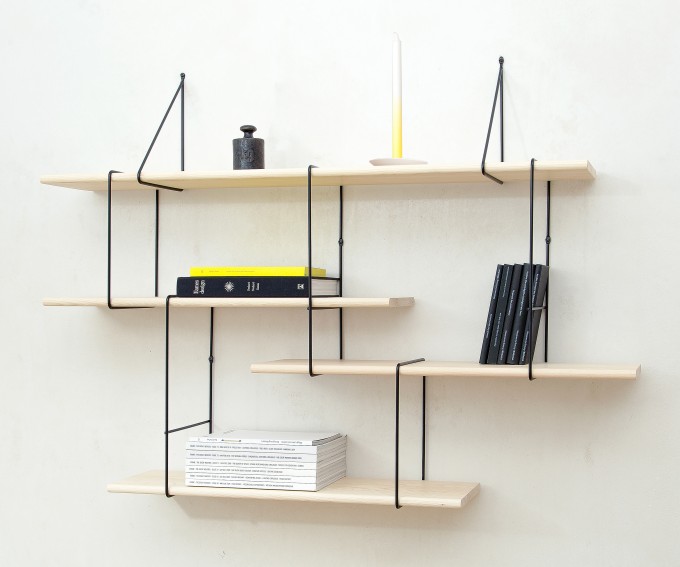 LINK shelving system setup1 ash/black LINK shelving system setup1 ash/black