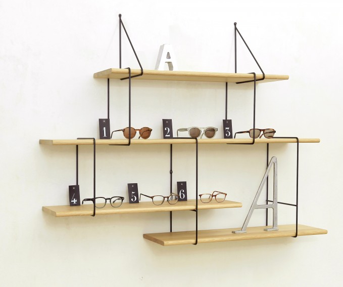 Link Shelving System Setup02 Oak Black Selekkt Com