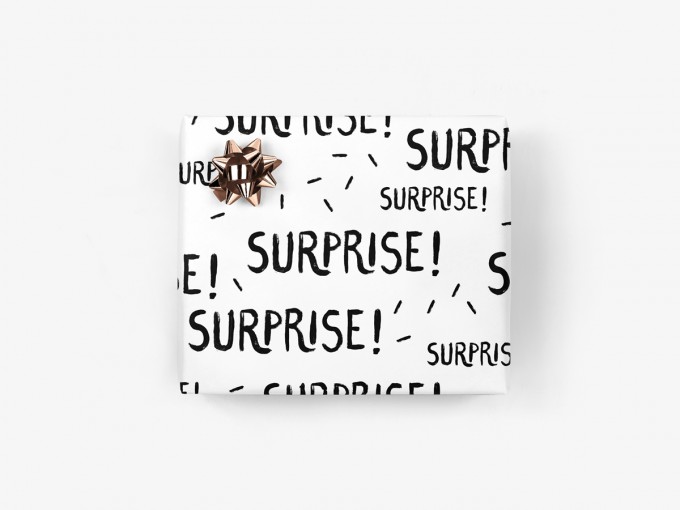 5x Geschenkpapier / Surprise (gefaltet) 5x Geschenkpapier / Surprise (gefaltet)