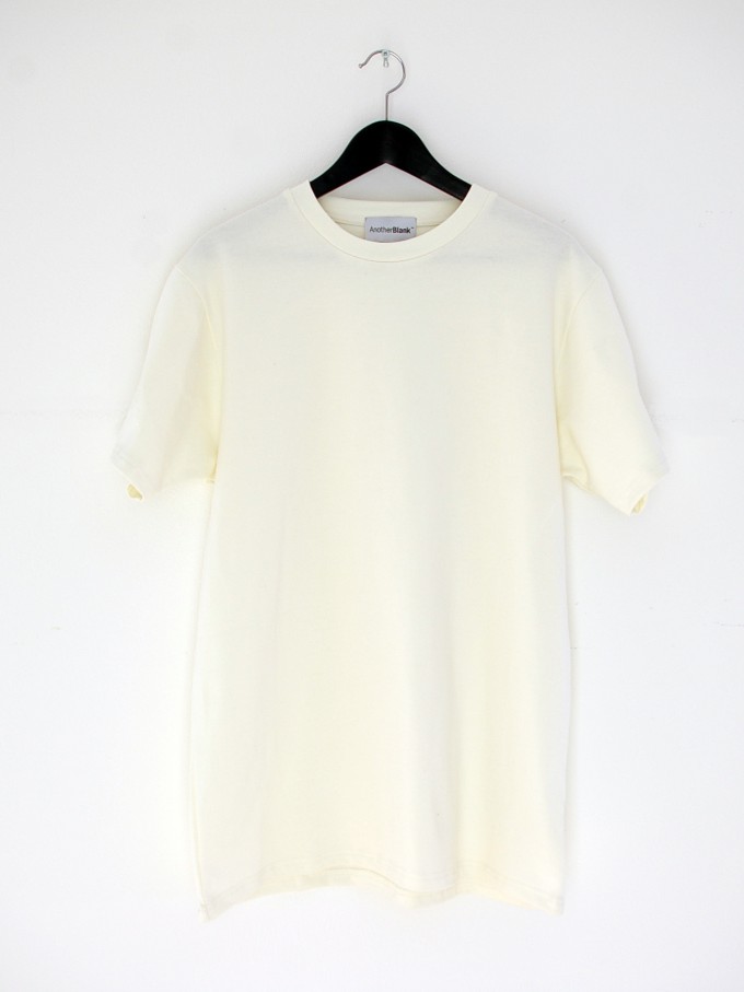 AnotherBlank HEAVY T-SHIRT OFF-WHITE 240G AB_TS_M_009 AnotherBlank HEAVY T-SHIRT OFF-WHITE 240G AB_TS_M_009