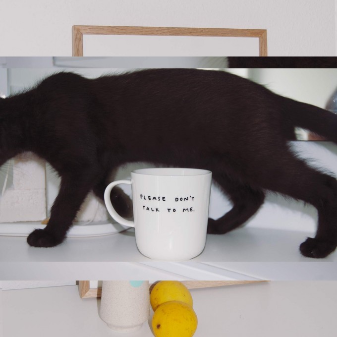 PLEASE DON'T TALK TO ME Tasse – Johanna Schwarzer PLEASE DON'T TALK TO ME Tasse – Johanna Schwarzer
