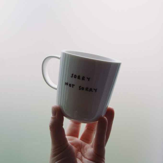 SORRY NOT SORRY Tasse – Johanna Schwarzer SORRY NOT SORRY Tasse – Johanna Schwarzer