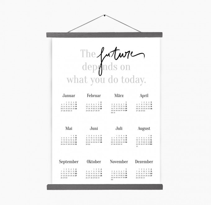 Kruth Design Kalender 2020 The Future