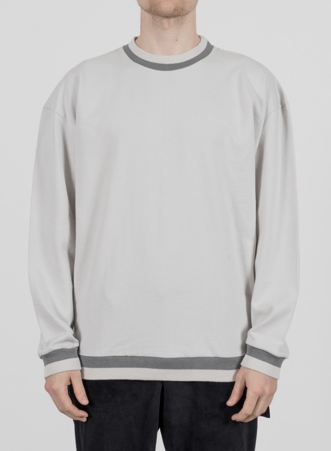 TRINITAS Street Crewneck Light Grey TRINITAS Street Crewneck Light Grey