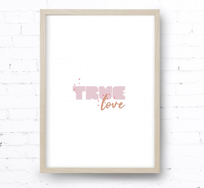 Kruth Design POSTER / TRUE LOVE Kruth Design POSTER / TRUE LOVE
