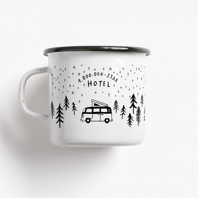 typealive / Emaillebecher Tasse / 1.000.000 Stars typealive / Emaillebecher Tasse / 1.000.000 Stars