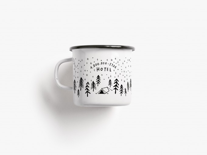 typealive / Emaillebecher Tasse / 1.000.000 Stars typealive / Emaillebecher Tasse / 1.000.000 Stars