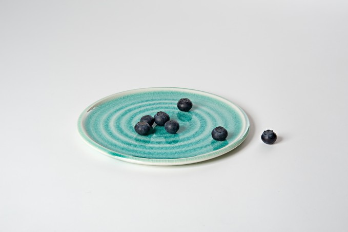 Annika Schüler - porcelain Teller "Seegras" Annika Schüler - porcelain Teller "Seegras"