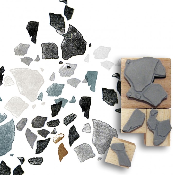 nuukk Terrazzo Stempelset nuukk Terrazzo Stempelset