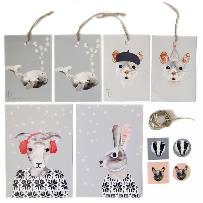 nuukk Tiere Papeterie Set (22-teilig) nuukk Tiere Papeterie Set (22-teilig)