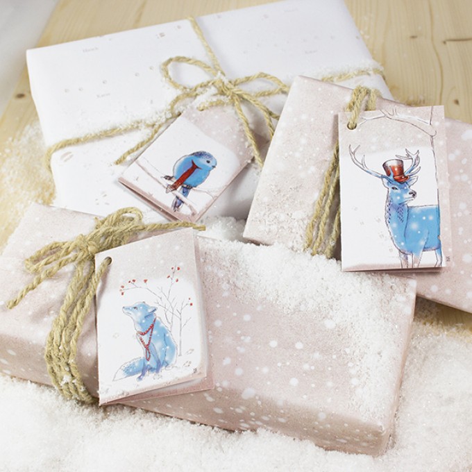 Bow & Hummingbird Wintermärchen Geschenkverpackungs-Set Bow & Hummingbird Wintermärchen Geschenkverpackungs-Set