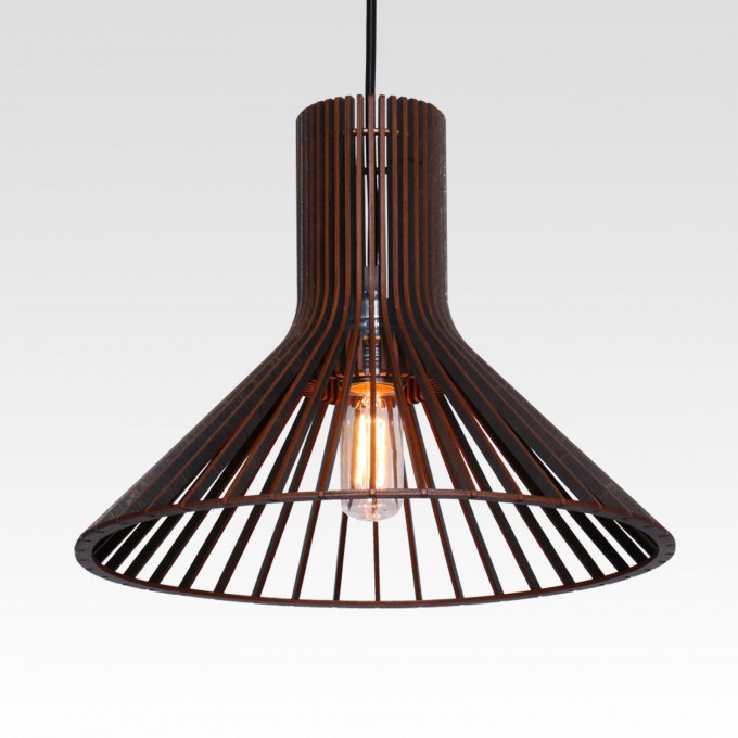 farbflut Design Pendelleuchte TOLVA aus Birkenholz farbflut Design Pendelleuchte TOLVA aus Birkenholz