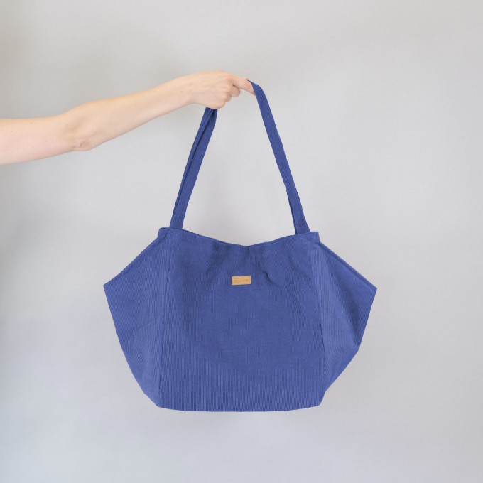 ZACAMO – Totebag • Cord • kobaltblau ZACAMO – Totebag • Cord • kobaltblau