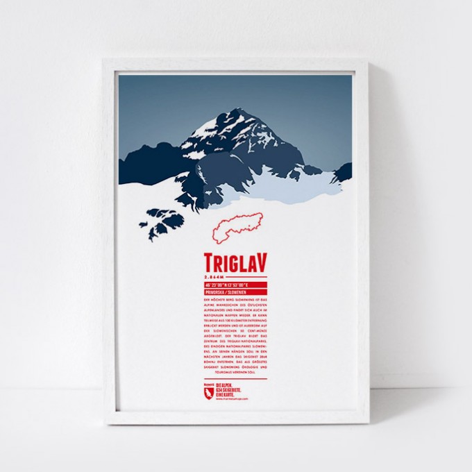 Marmota Maps – Triglav - Bergdruck Marmota Maps – Triglav - Bergdruck