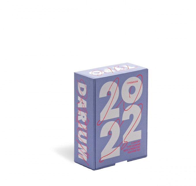 Verlag Hermann Schmidt »Typodarium 2022 – A 365 Day Type Calendar« von Raban Ruddigkeit | Lars Harmsen Verlag Hermann Schmidt »Typodarium 2022 – A 365 Day Type Calendar« von Raban Ruddigkeit | Lars Harmsen