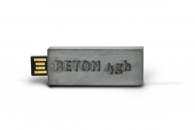 Korn Produkte USB Stick aus Beton Korn Produkte USB Stick aus Beton