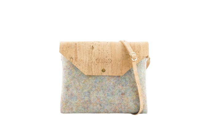 UlStO – MARILA Handtasche Quadratisch Konfetti Natur Kork vegan UlStO – MARILA Handtasche Quadratisch Konfetti Natur Kork vegan