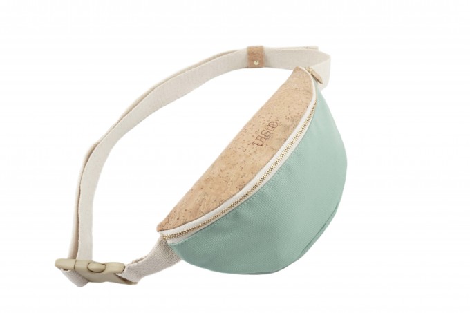 UlStO – FAGINEA Gürteltasche Mint Natur Kork UlStO – FAGINEA Gürteltasche Mint Natur Kork