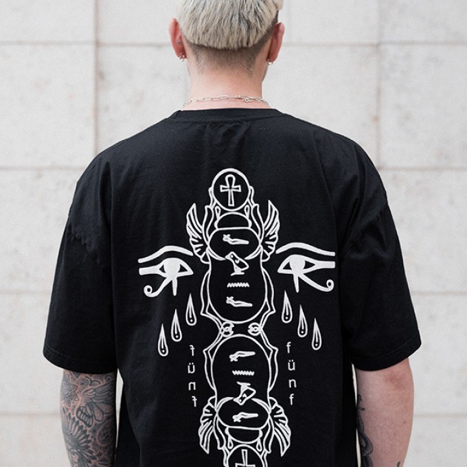 Fünf Mistik T-Shirt Black Fünf Mistik T-Shirt Black