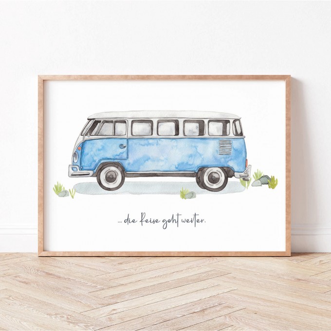 Paperlandscape | Kunstdruck | Camper | vanlife | VW Bulli T1 | verschiedene Größen Paperlandscape | Kunstdruck | Camper | vanlife | VW Bulli T1 | verschiedene Größen