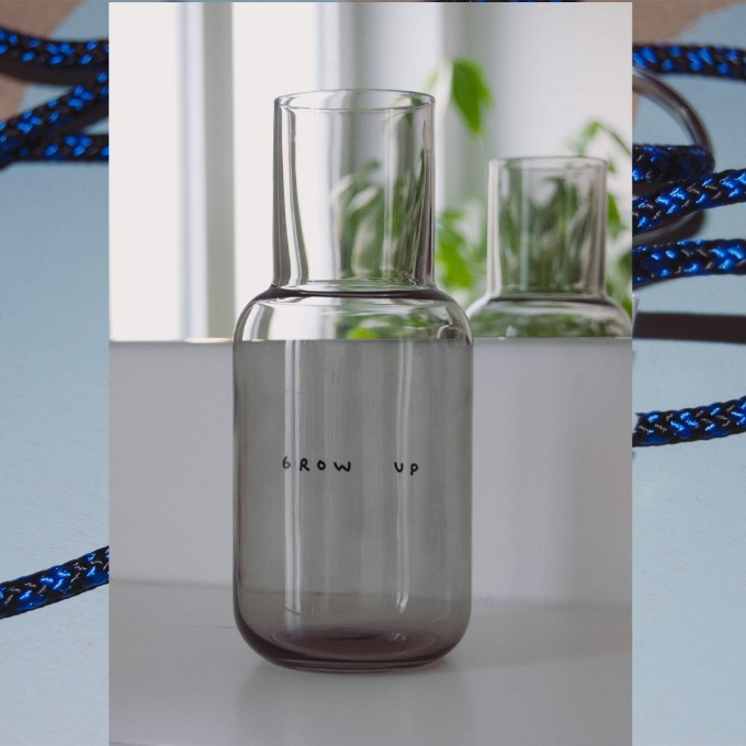 GROW UP Vase - GRAU – Johanna Schwarzer GROW UP Vase - GRAU – Johanna Schwarzer