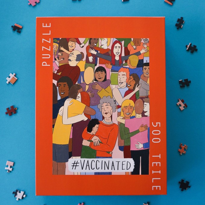Das Puzzle Kollektiv - Puzzle #VACCINATED Das Puzzle Kollektiv - Puzzle #VACCINATED