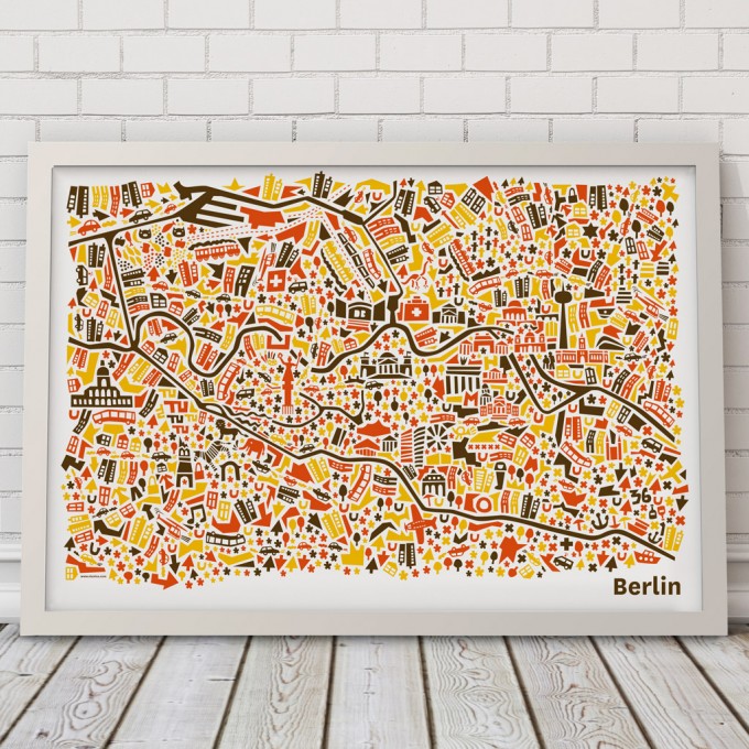 Vianina Berlin Poster 70 x 50 Vianina Berlin Poster 70 x 50