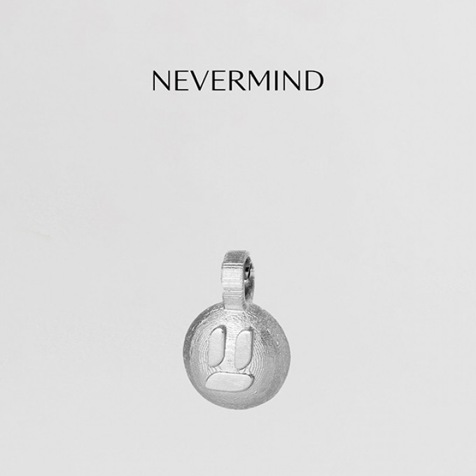 related by objects - vibe necklace - nevermind - 925 Sterlingsilber - feinversilbert 