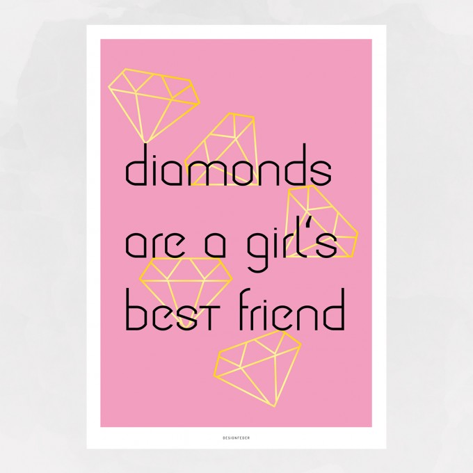 designfeder | Poster Diamonds designfeder | Poster Diamonds