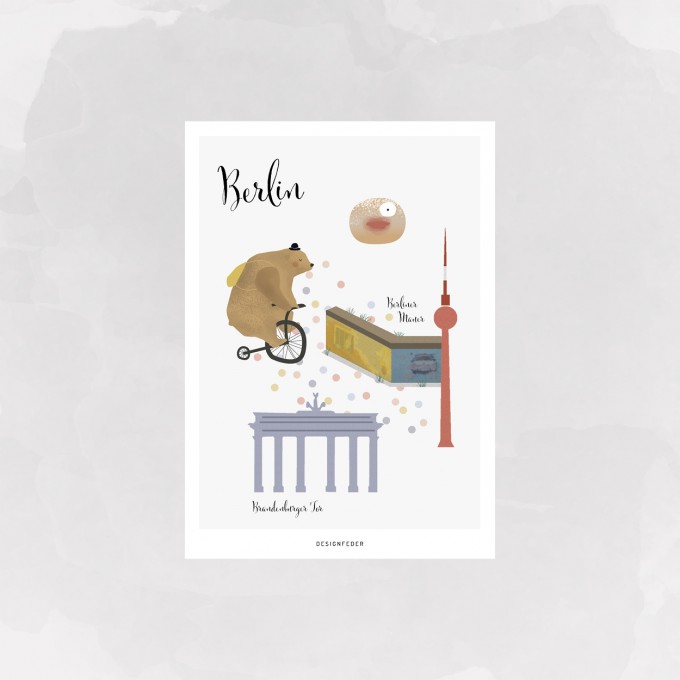 designfeder | Postkarte Berlin designfeder | Postkarte Berlin