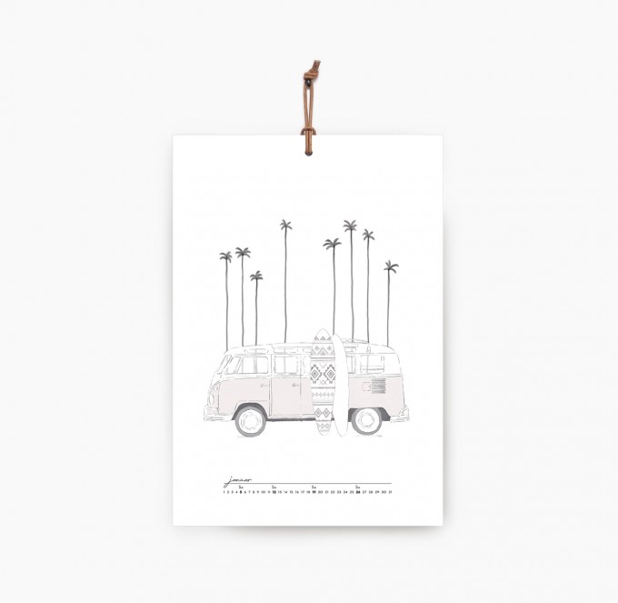 Kruth Design KALENDER 2020 / WANDERLUST Kruth Design KALENDER 2020 / WANDERLUST
