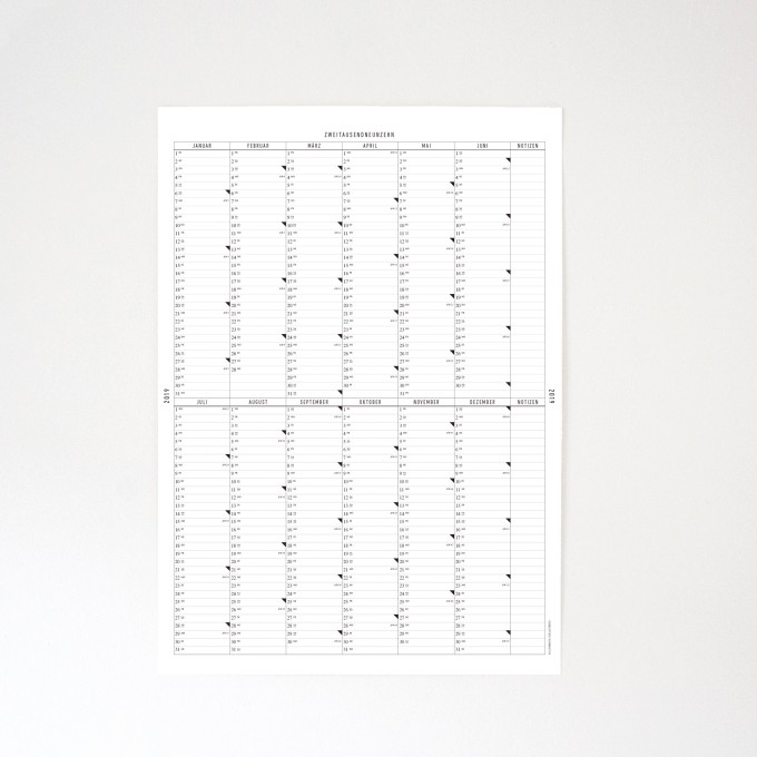Der A2 Wandkalender 2019 Der A2 Wandkalender 2019