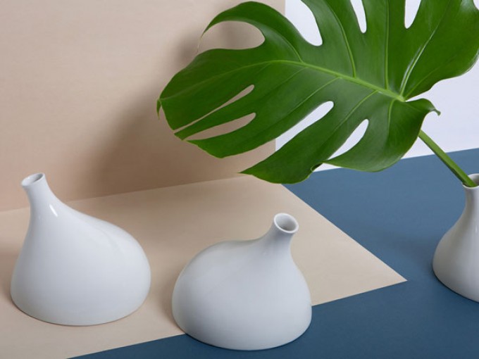 Vase Wand +Tisch Vase Wand +Tisch