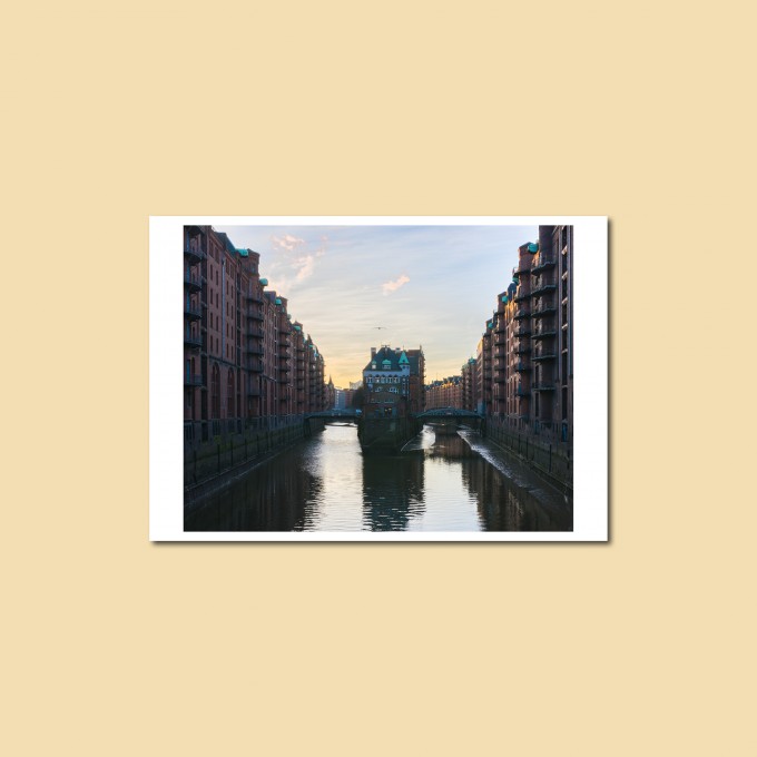 'Wasserschloss' Postkarte, DIN A6, klimaneutral gedruckt / Ankerwechsel Verlag