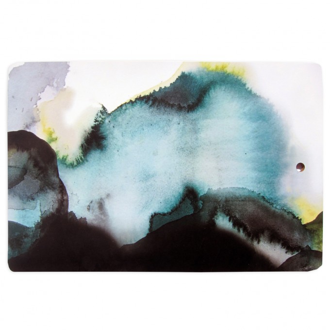 nuukk – Großes Schneidebrett Aquarell grün nuukk – Großes Schneidebrett Aquarell grün