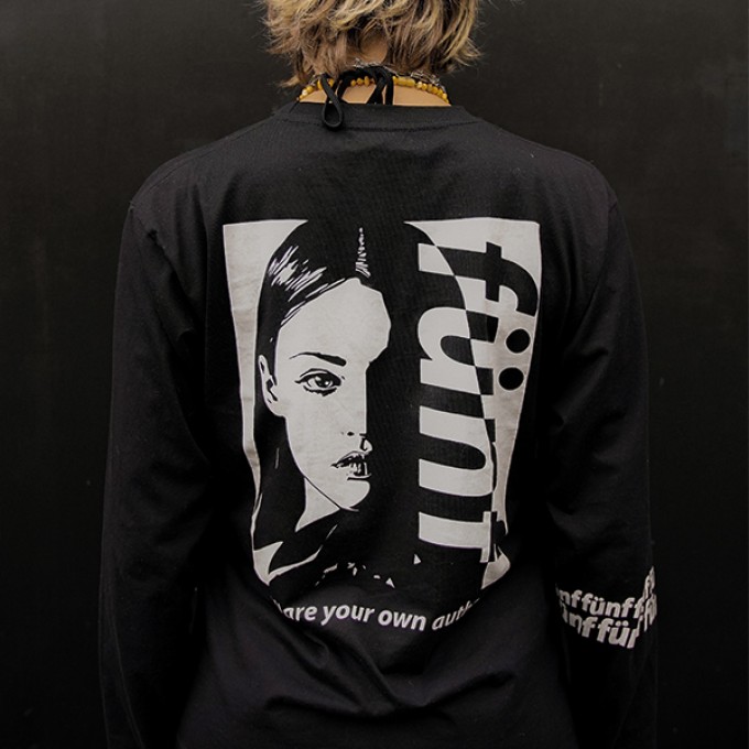 Fünf Wayan Longsleeve Dua Black Fünf Wayan Longsleeve Dua Black