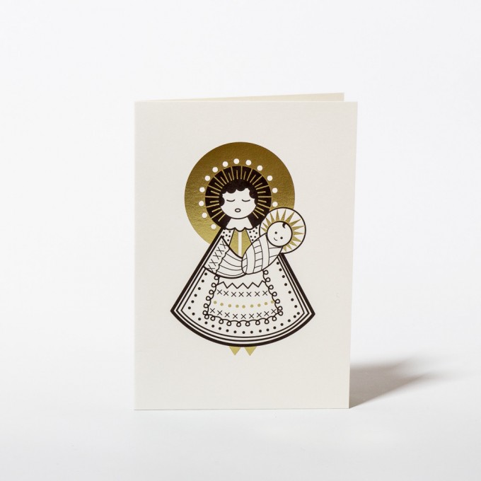 Wednesday Paper Works - Maria Grußkarte / Weihnachtskarte Wednesday Paper Works - Maria Grußkarte / Weihnachtskarte