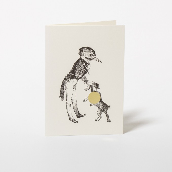 Wednesday Paper Works KARTE GRANDVILLE "MR. BIRD'S DOG" Wednesday Paper Works KARTE GRANDVILLE "MR. BIRD'S DOG"