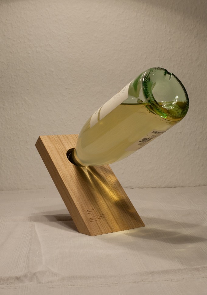 JL-Holz Design Weinständer aus Eiche JL-Holz Design Weinständer aus Eiche