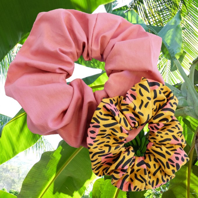 We Make Patterns - Scrunchie Set Dots - Pink We Make Patterns - Scrunchie Set Dots - Pink