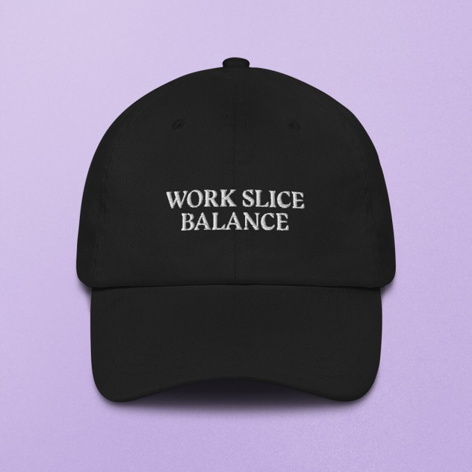 Work Slice Balance Cap, schwarz – studio ciao